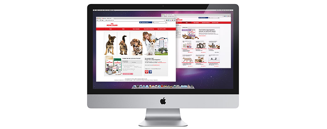 Start- und Einstiegsseiten.